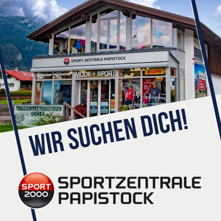 Jobs & Stellenangebote Oberammergau - Sport Zentrale Papistock