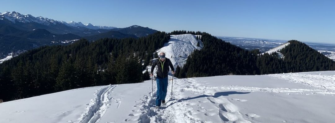 Winterwandern Oberammergau - Winterwanderung Ammergauer Alpen